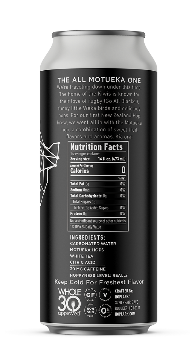 The All Motueka One Limited Release Hop Tea 12 Pack Hoplark