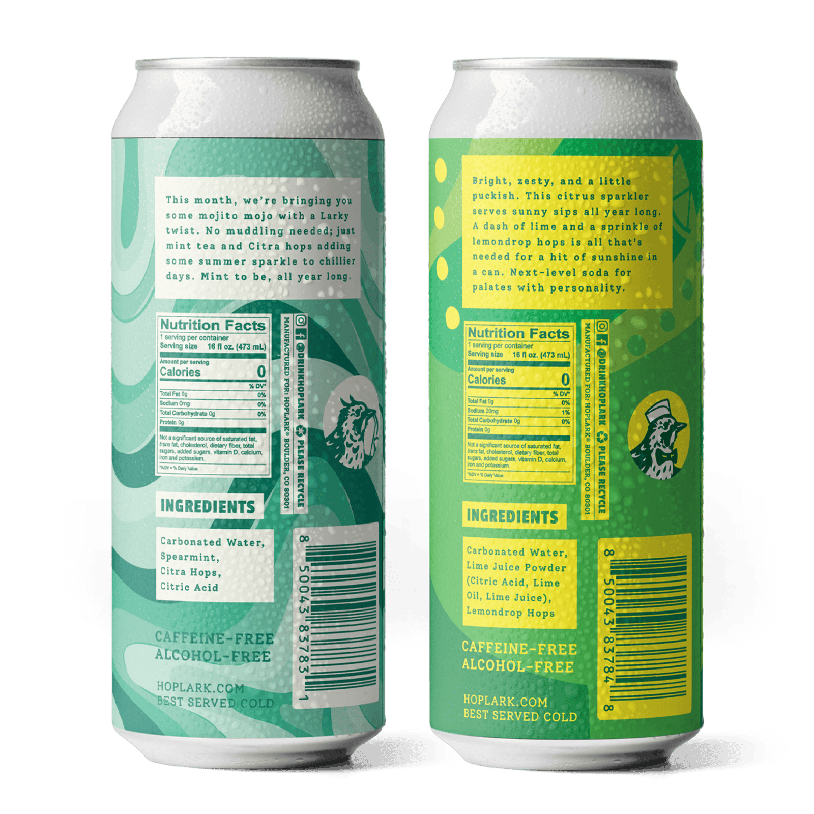 The Mojito + Lemondrop Lime Duo