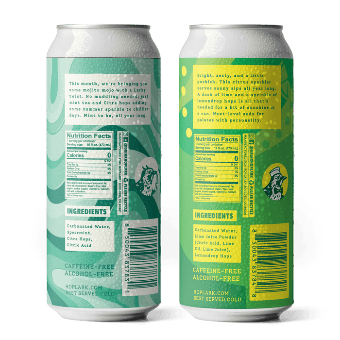 The Mojito + Lemondrop Lime Duo