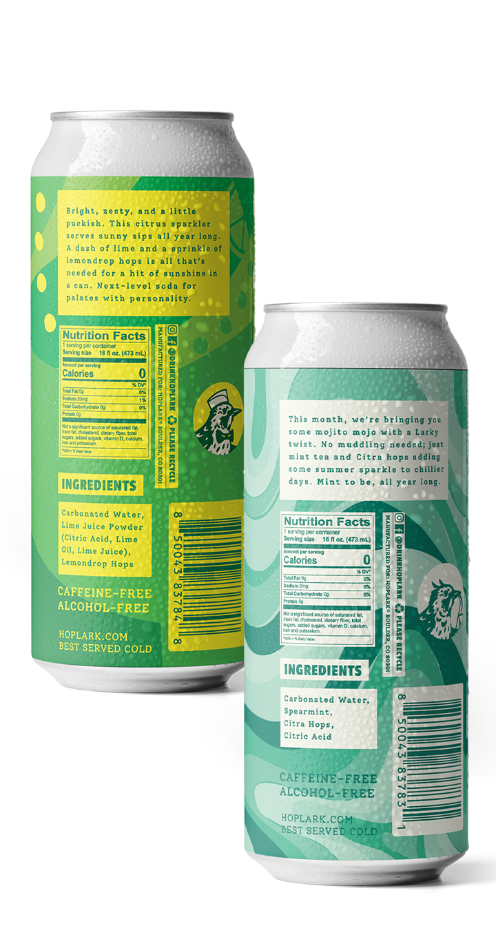 The Mojito + Lemondrop Lime Duo