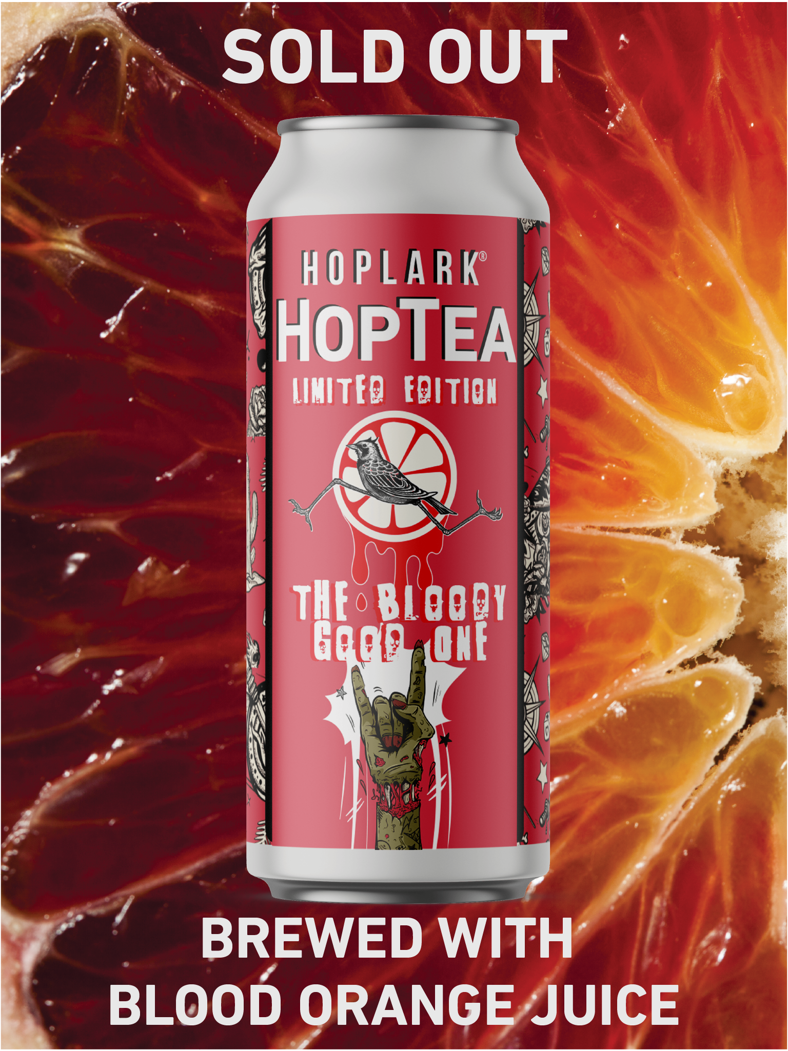 The Bloody Good One | Blood Orange Hop Tea 12 Pack – Hoplark