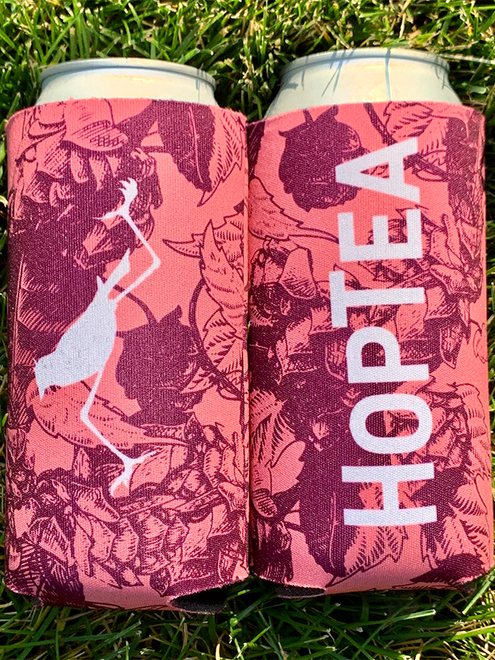 Hoplark HopTea Koozie -Pink-