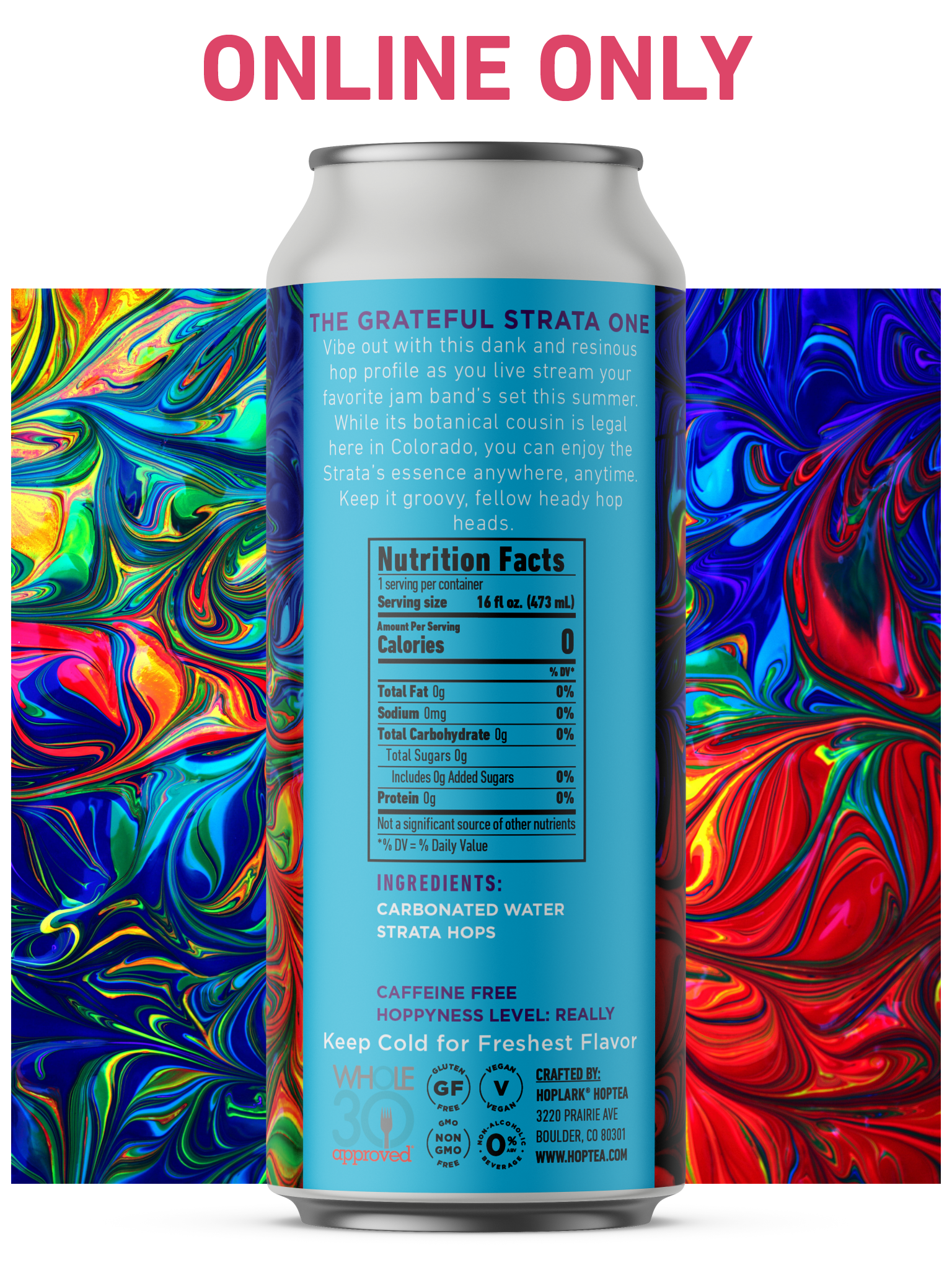 The Grateful Strata -  February The Tea is Silent Series -12 Pack