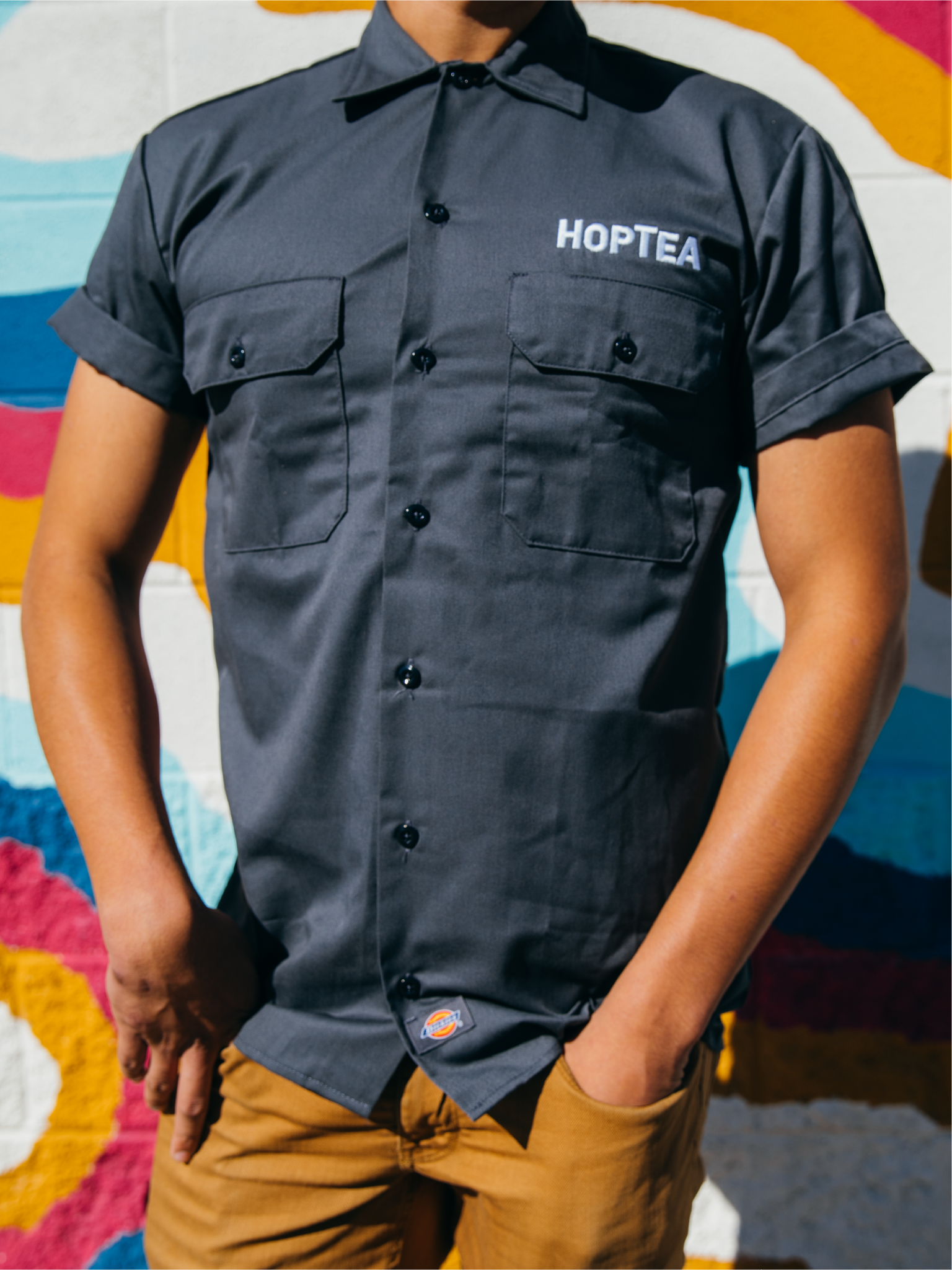 Hoplark Button Down Brewers Shirt Small