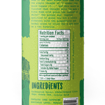 Load image into Gallery viewer, The Green Tea Citra Bomb One
