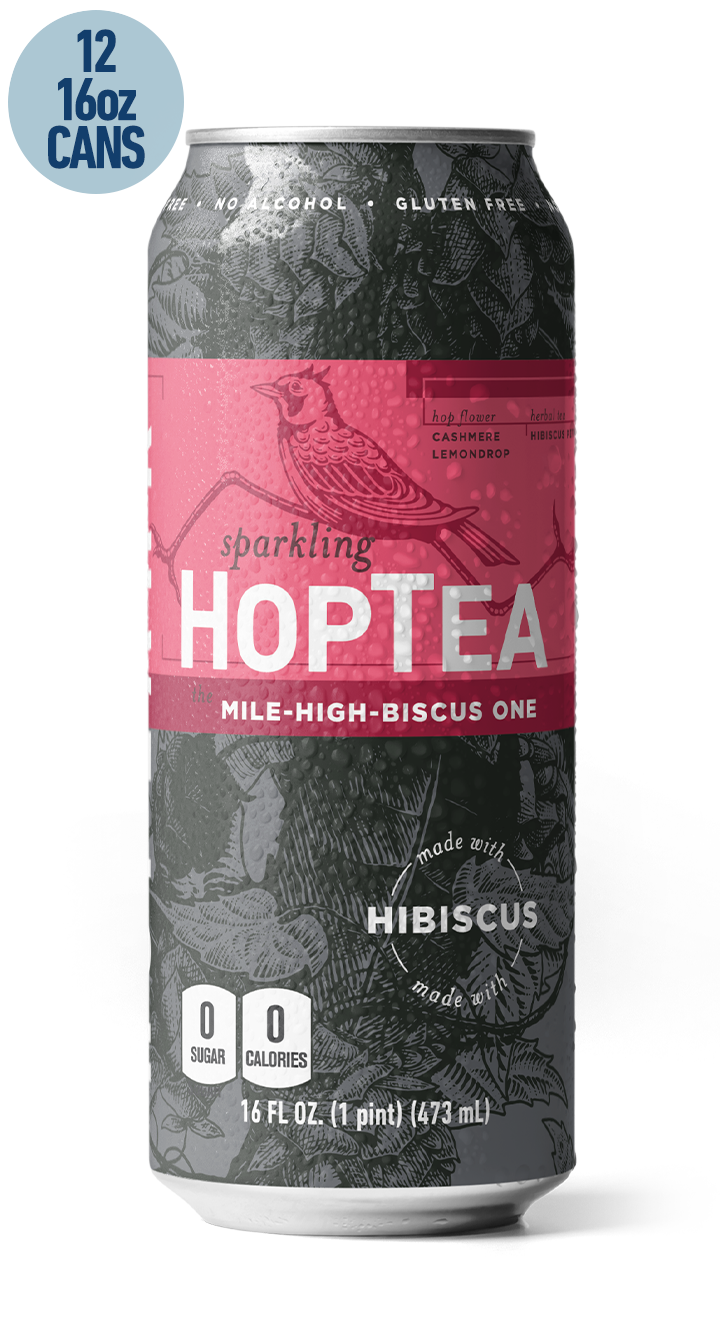 Hibiscus Pattern 16 Oz. Can Coolie 