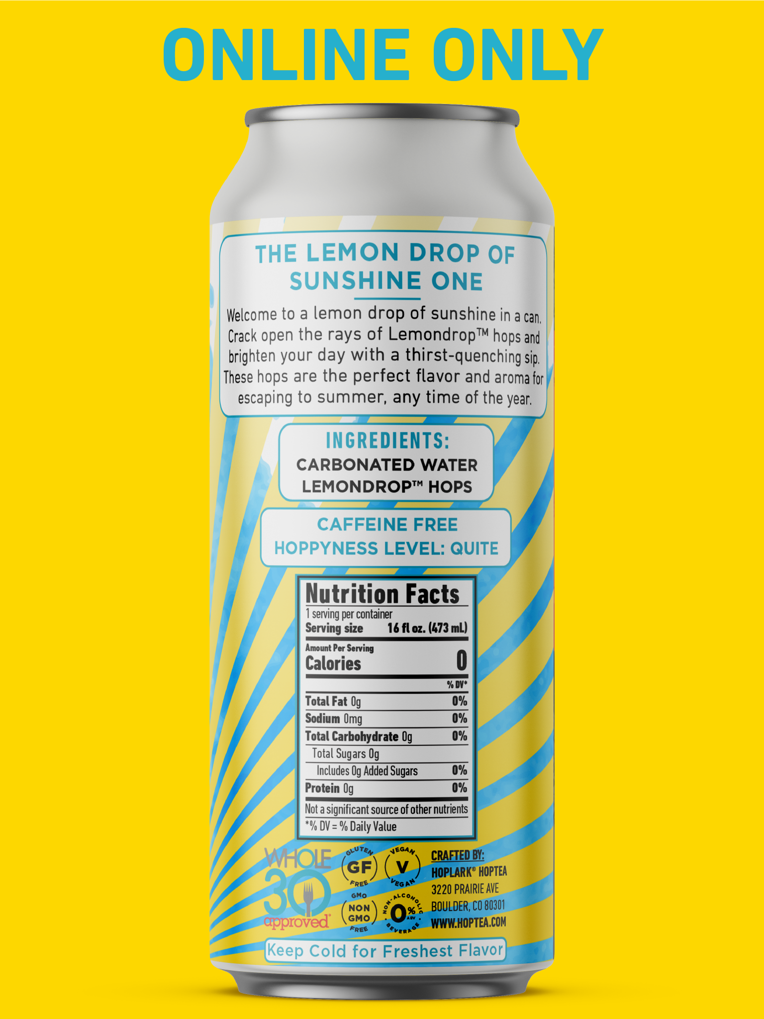 The Lemon Drop of Sunshine One - January Tea Is Silent -  12 Pack